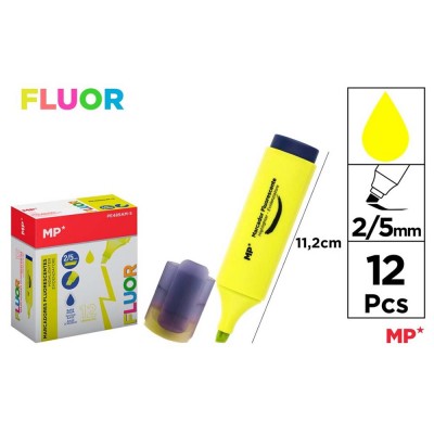 MARCADOR FLUORESCENTE AMARILLO 2-5 MM