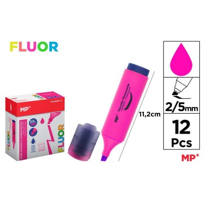 MARCADOR FLUORESCENTE ROSA 2-5 MM