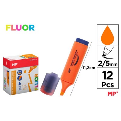 MARCADOR FLUORESCENTE NARANJA 2-5 MM