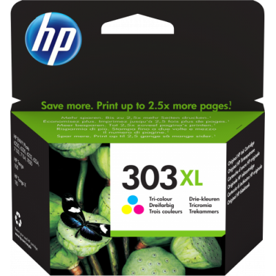 HP 303XL PACK CARTUCHO DE TINTA TRICOLOR HP303XL T6N03AEABE