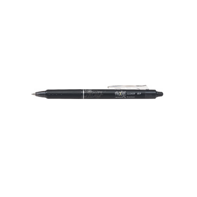 BOLIGRAFO BORRABLE FRIXION CLICKER NEGRO PILOT BLRT FR7 B