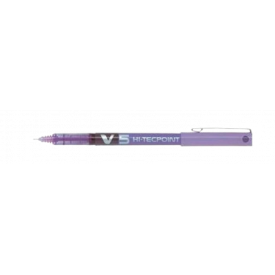 BOLIGRAFO ROLLER TINTA LIQUIDA V5 VIOLETA PILOT BX V5 V