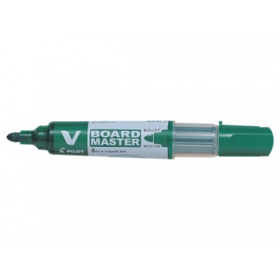 ROTULADOR PIZARRA VBOARD 18 PUNTA FIBRA VERDE PILOT WBMA VBM M G BG