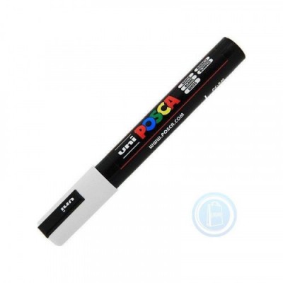 MARCADOR PC 5M POSCA 18 25MM BLANCO UNI BALL 264168000