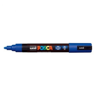 MARCADOR PC 5M POSCA 18 25MM AZUL UNI BALL 264234000