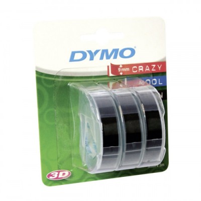 PACK 3 CINTAS ETIQUETA NEGRO 9MMX3M DYMO S0847730