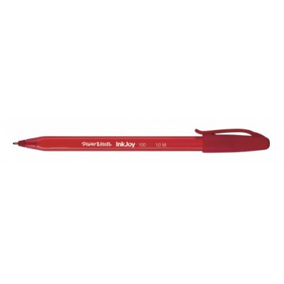 BOLIGRAFO INKJOY 100 1MM ROJO PAPERMATE S0957140