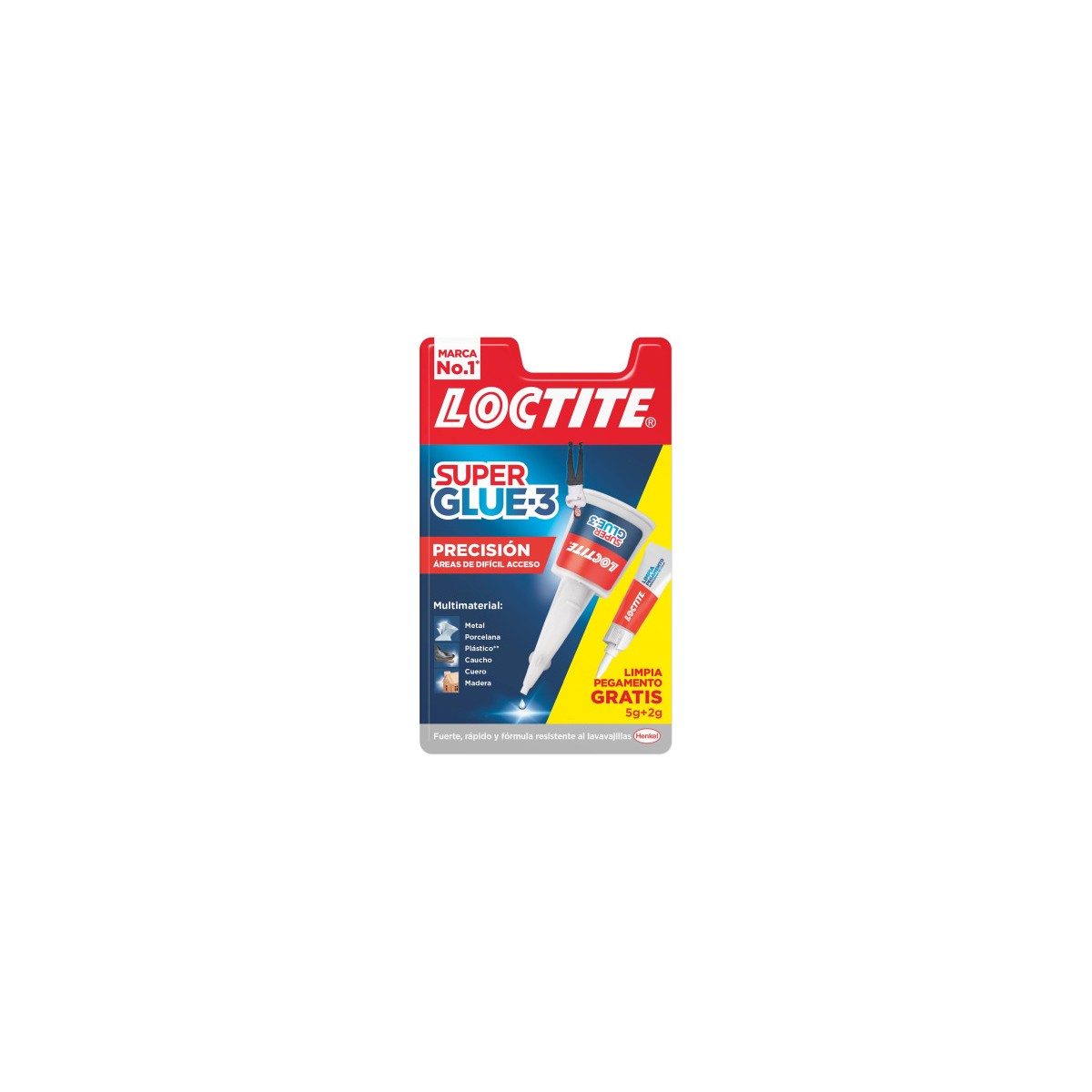 ADHESIVO INSTANTANEO SUPER GLUE 3 5GR 2 GRLIMPIA PEGAMENTO PRECISIoN LOCTITE 2712223