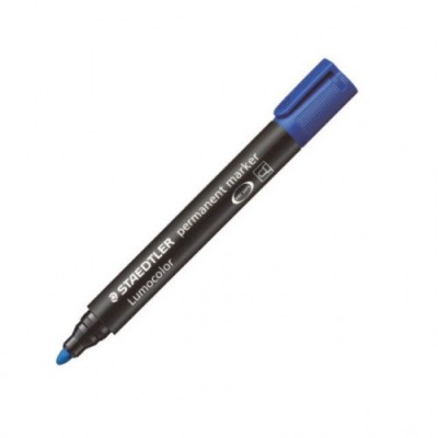 MARCADOR PERMANENTE LUMOCOLOR 352 TRAZO 2MM AZUL STAEDTLER 352 3