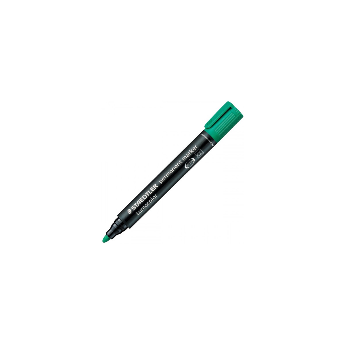 MARCADOR PERMANENTE LUMOCOLOR 352 TRAZO 2MM VERDE STAEDTLER 352 5