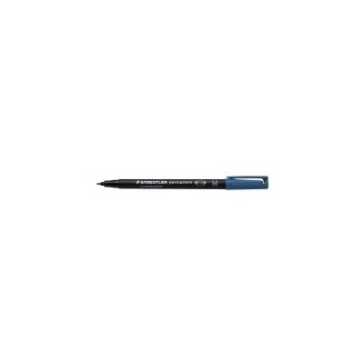 MARCADOR LUMOCOLOR PERMANENTE PUNTA MEDIA 1MM AZUL STAEDTLER 317 3