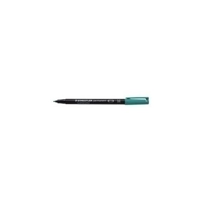 MARCADOR LUMOCOLOR PERMANENTE PUNTA MEDIA 1MM VERDE STAEDTLER 317 5