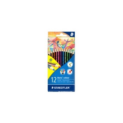 ESTUCHE 12 LAPICES DE COLORES NORIS COLOUR SURTIDOS STAEDTLER 185 C12