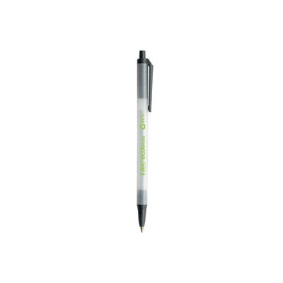 BOLIGRAFO ECO CLICSTIC RECICLADO TRAZO MEDIO EN COLOR NEGRO BIC 8806871