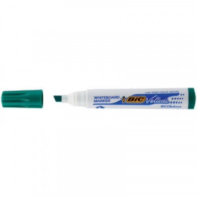 MARCADOR PARA PIZARRA BLANCA 1751 TINTA A BASE DE ALCOHOL TRAZO 3 55MM VERDE VELLEDA 904949