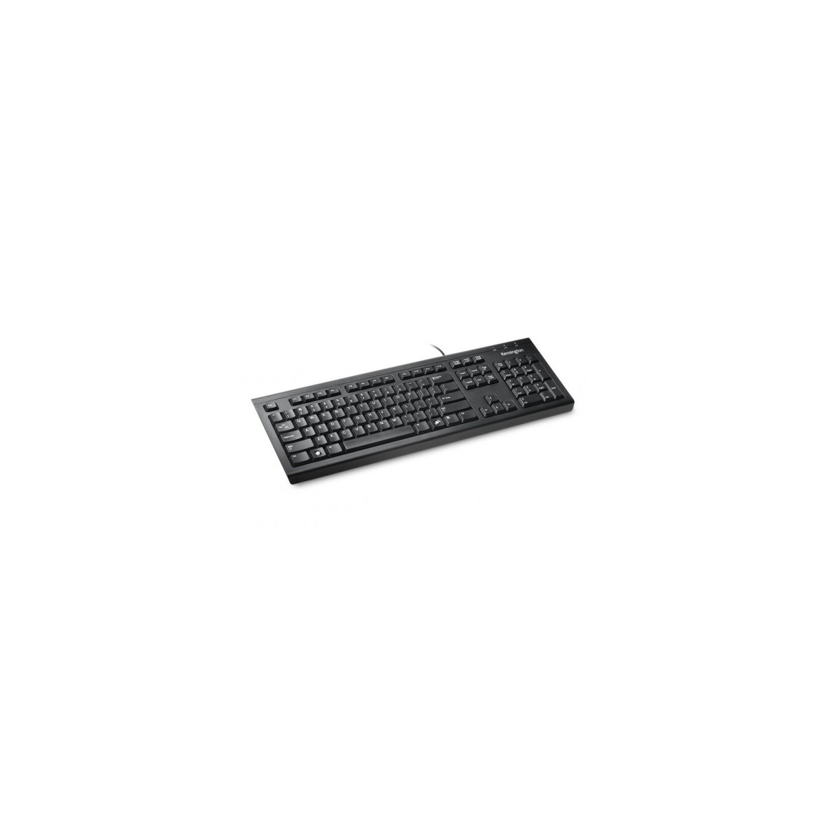 TECLADO CON CABLE 150 CM VALUKEYBOARD COLOR NEGRO KENSINGTON 1500109ES