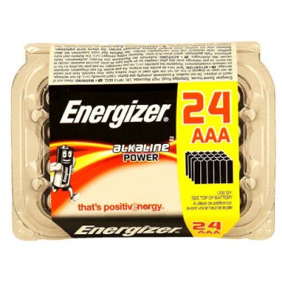 CAJA 24 PILAS ALKALINAS POWER TIPO LR03 AAA ENERGIZER E300456502