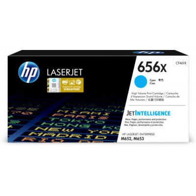 HP 656X TONER CIAN ALTA CAPACIDAD HP656X CF461X