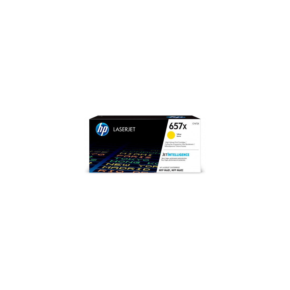 HP TONER 657X AMARILLO ALTA CAPACIDAD LASERJET M681 CF472X