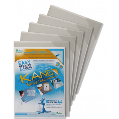 PACK DE 5 FUNDA MAGNeTICA KANG EASY LOAD A4 TARIFOLD 194690