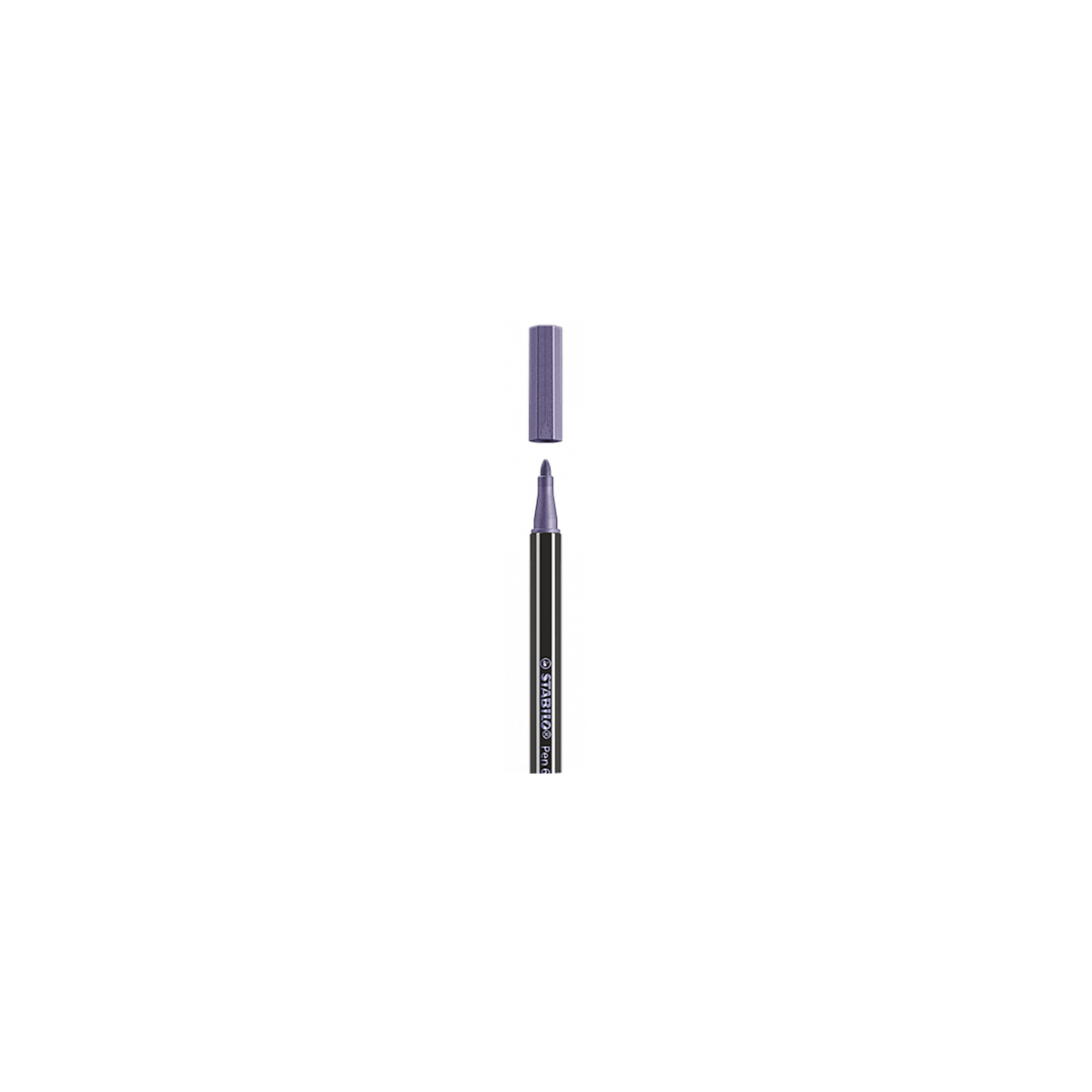 ROTULADOR PUNTA 14 MM PEN 68 METALLIC VIOLETA STABILO 68 855