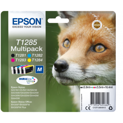 Epson Fox Multipack T1285 4 colores