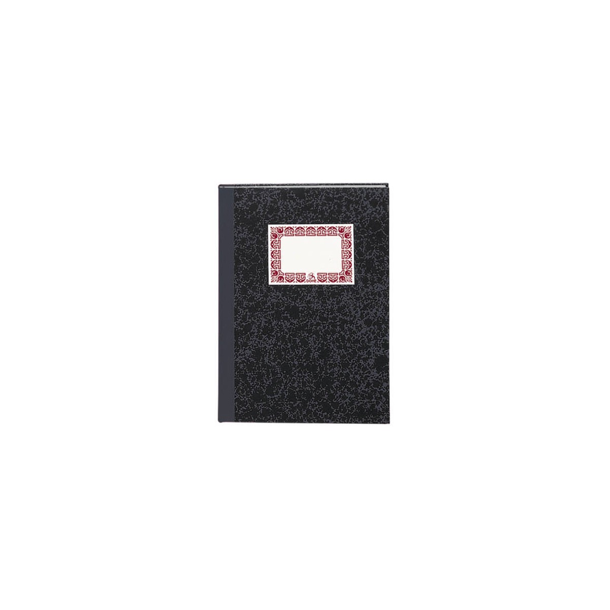 CUADERNO CARTONe CONTABILIDAD CUADRiCULA GRIS OSCURO FOLIO NATURAL 100 HOJAS DOHE 09956