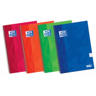 Oxford 100430151 cuaderno y block 80 hojas Colores surtidos