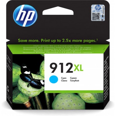 HP CARTUCHO TINTA 912XL CIAN OJ 8022 3YL81AE