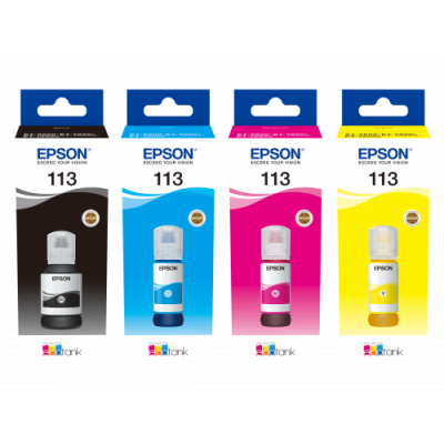 Epson 104 EcoTank Cyan ink bottle