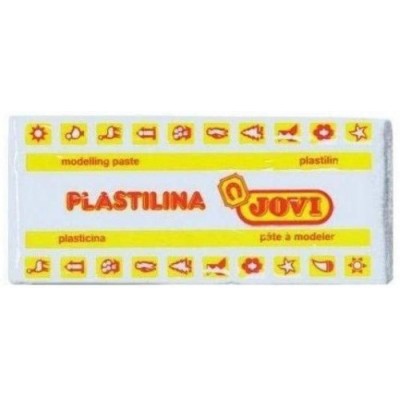 CAJA 15 PASTILLAS PLASTILINA 150 G BLANCO JOVI 7101