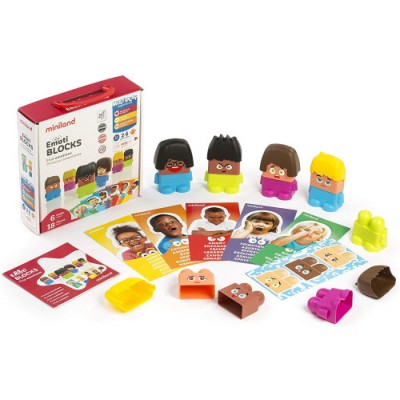 JUEGO EMOTIBLOCKS 6 PERSONAJES MINILAND 32350