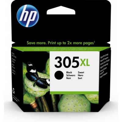 HP 305XL CARTUCHO DE TINTA NEGRO ALTA CAPACIDAD 3YM62AE HP305XL