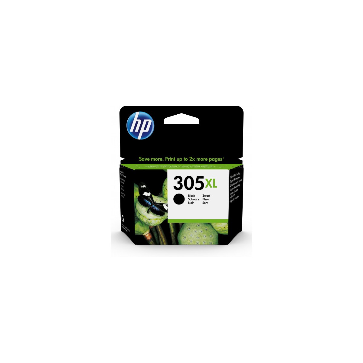 HP 305XL CARTUCHO DE TINTA NEGRO ALTA CAPACIDAD 3YM62AE HP305XL