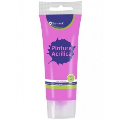 BOTE PINTURA ACRILICA 75 ML ROSA BISMARK 328523