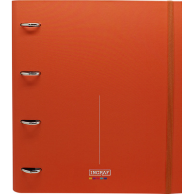 Ingraf 350762 carpeta de carton A4 Naranja