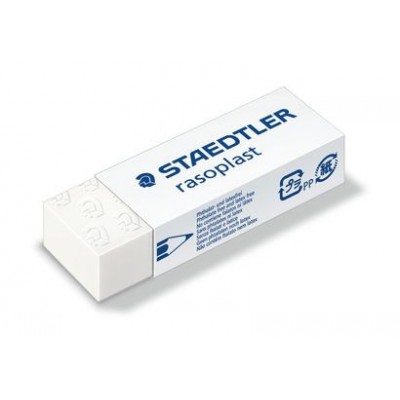 GOMA DE BORRAR RASOPLAST 65X23X13 MM STAEDTLER 526 B20