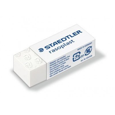 GOMA DE BORRAR RASOPLAST 42X19X13 MM STAEDTLER 526 B30