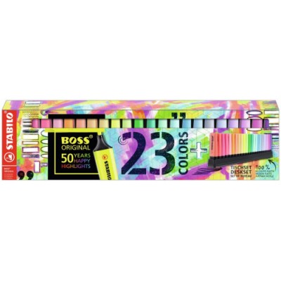 ESTUCHE DESKJET 23 BOSS COLORES SURTIDOS STABILO 7023 01 5