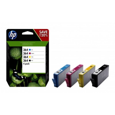 HP 364 CARTUCHO DE TINTA HP364 NEGRO TRICOLOR N9J73AE