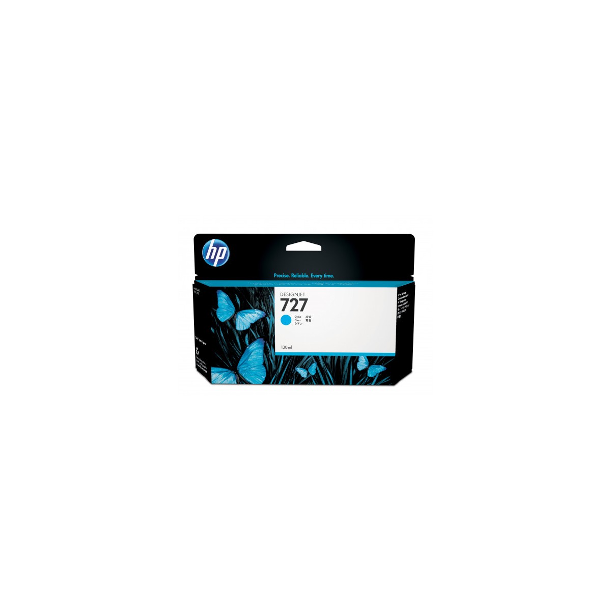 HP Cartucho de tinta DesignJet 727 cian de 130 ml