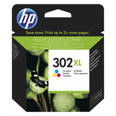 HP 302XL CARTUCHO DE TINTA TRICOLOR HP302XL F6U67AE