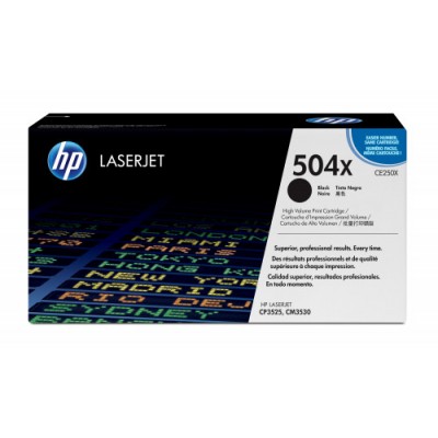 HP 504X TONER HP504X NEGRO CE250X