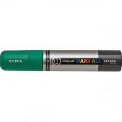 MARCADOR PERMANENTE MARK ALL VERDE ESMERALDA 15 MM LYRA GROOVE L6840063