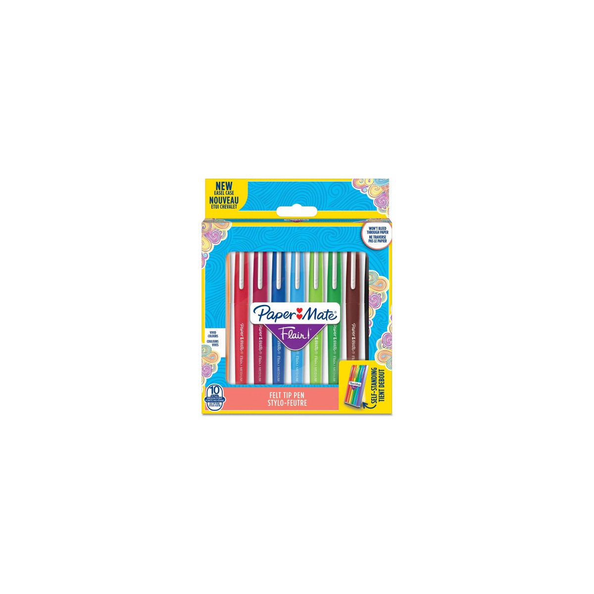 FLAIR BLISTER 10 COLORES SURTIDOS PAPER MATE 2028898