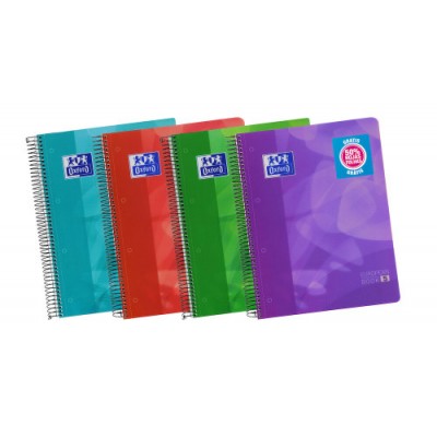 Oxford Lagoon EuropeanBook 5 cuaderno y block A4 120 hojas Colores surtidos