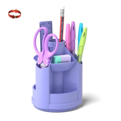 ORGANIZADOR DE ESCRITORIO MINI DESK PASTEL VIOLETA ERICH KRAUSE 53232