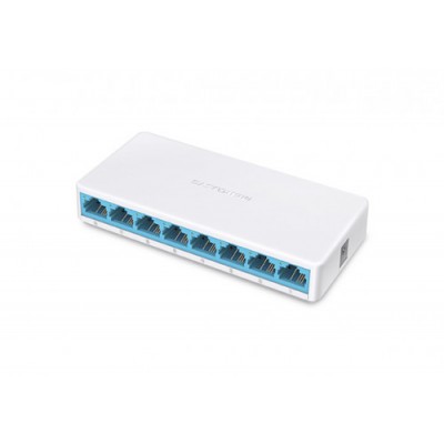 Mercusys MS108 switch Gestionado Fast Ethernet 10 100 Blanco