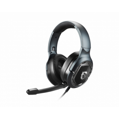 MSI Immerse GH50 Auriculares Alambrico Diadema Juego Negro