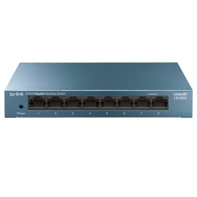 TP Link LS108G No administrado Gigabit Ethernet 10 100 1000 Azul